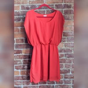 Flowy Dolman Sleeved Dress